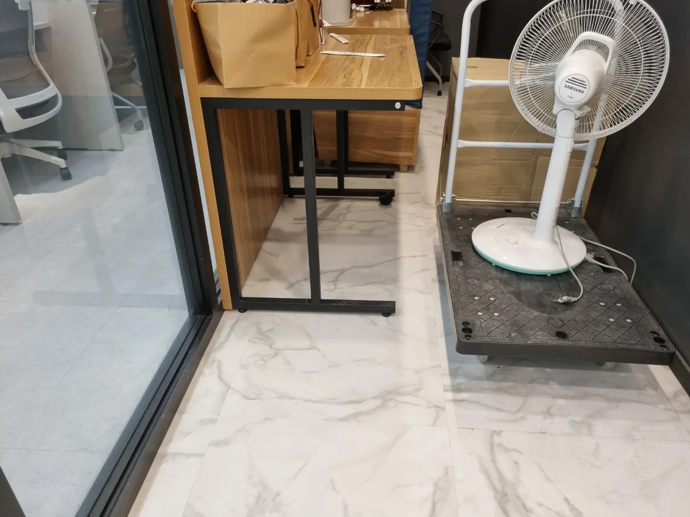 사무 공간 정리 — 고모동 학원청소 현장