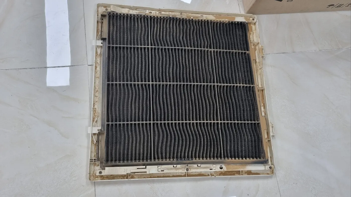 필터·핀 오염 — 도학동 에어컨청소 현장