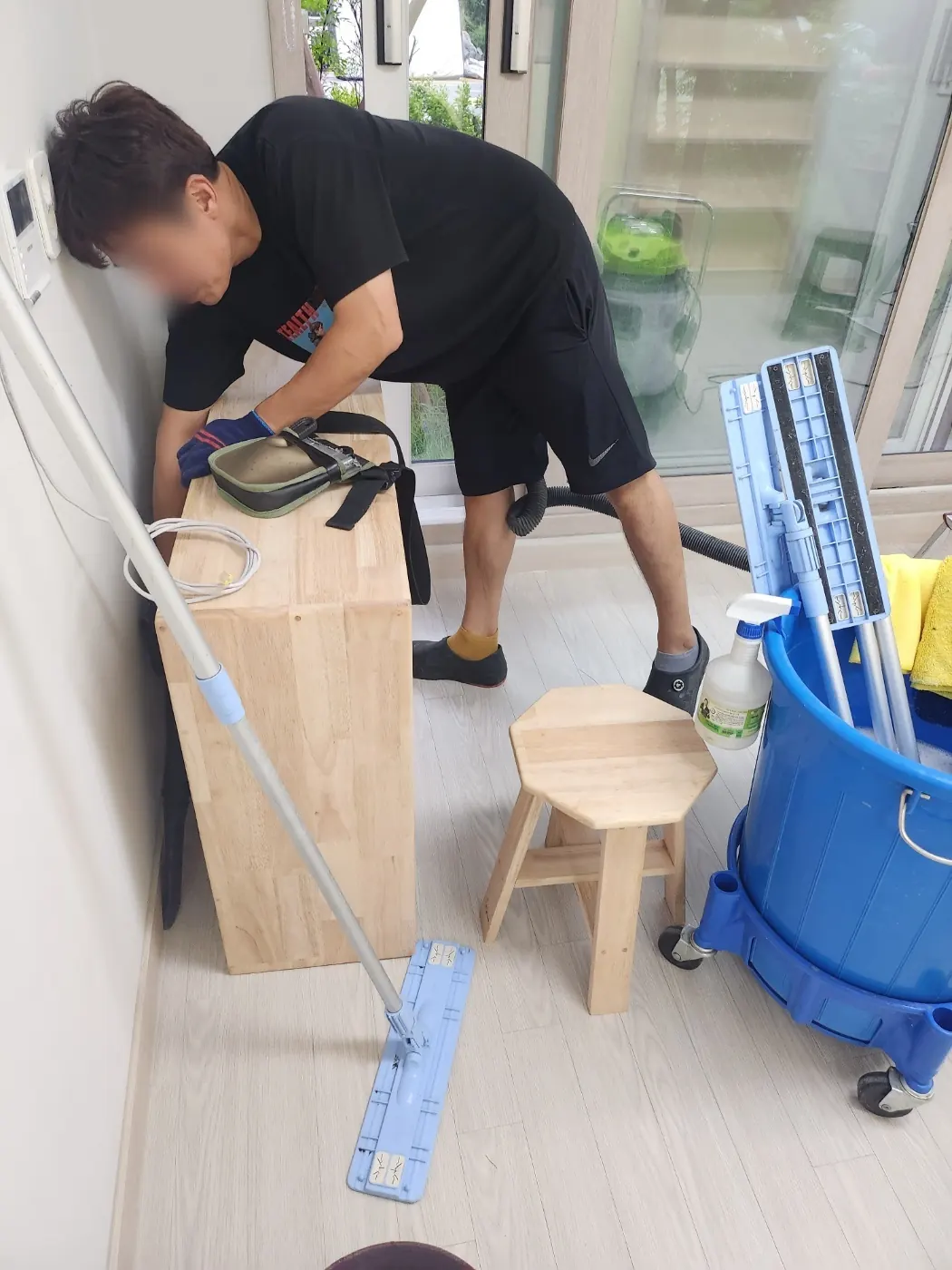 세정 진행 — 남구 어린이집청소 현장