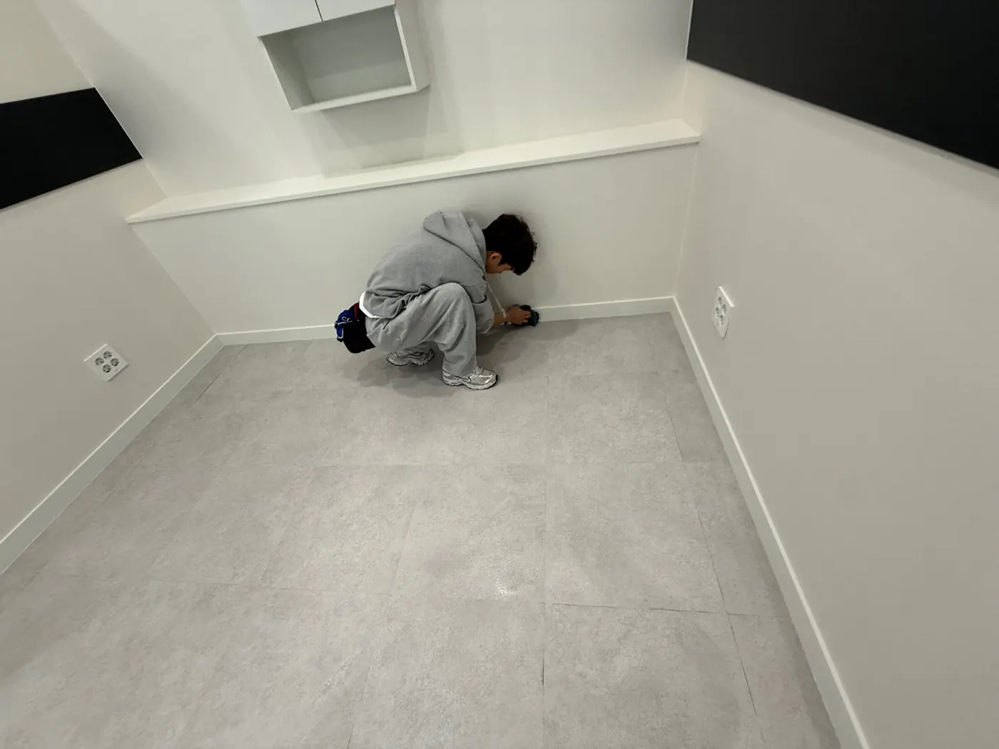 작업 진행 — 달서구 상가청소 현장
