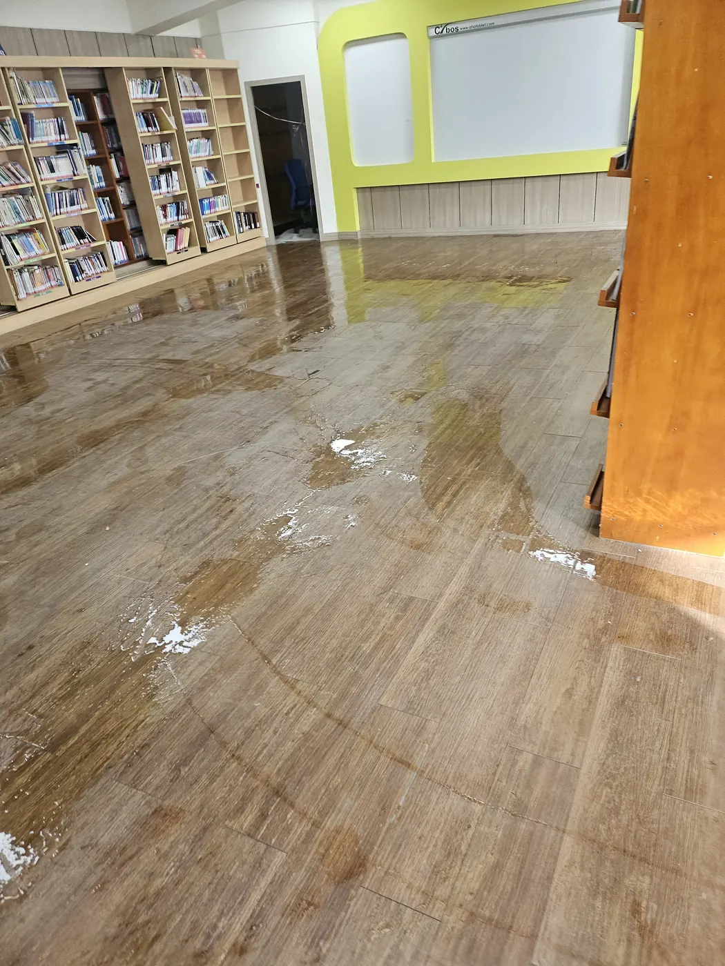 세정 진행 — 대구광역시 학교청소 현장
