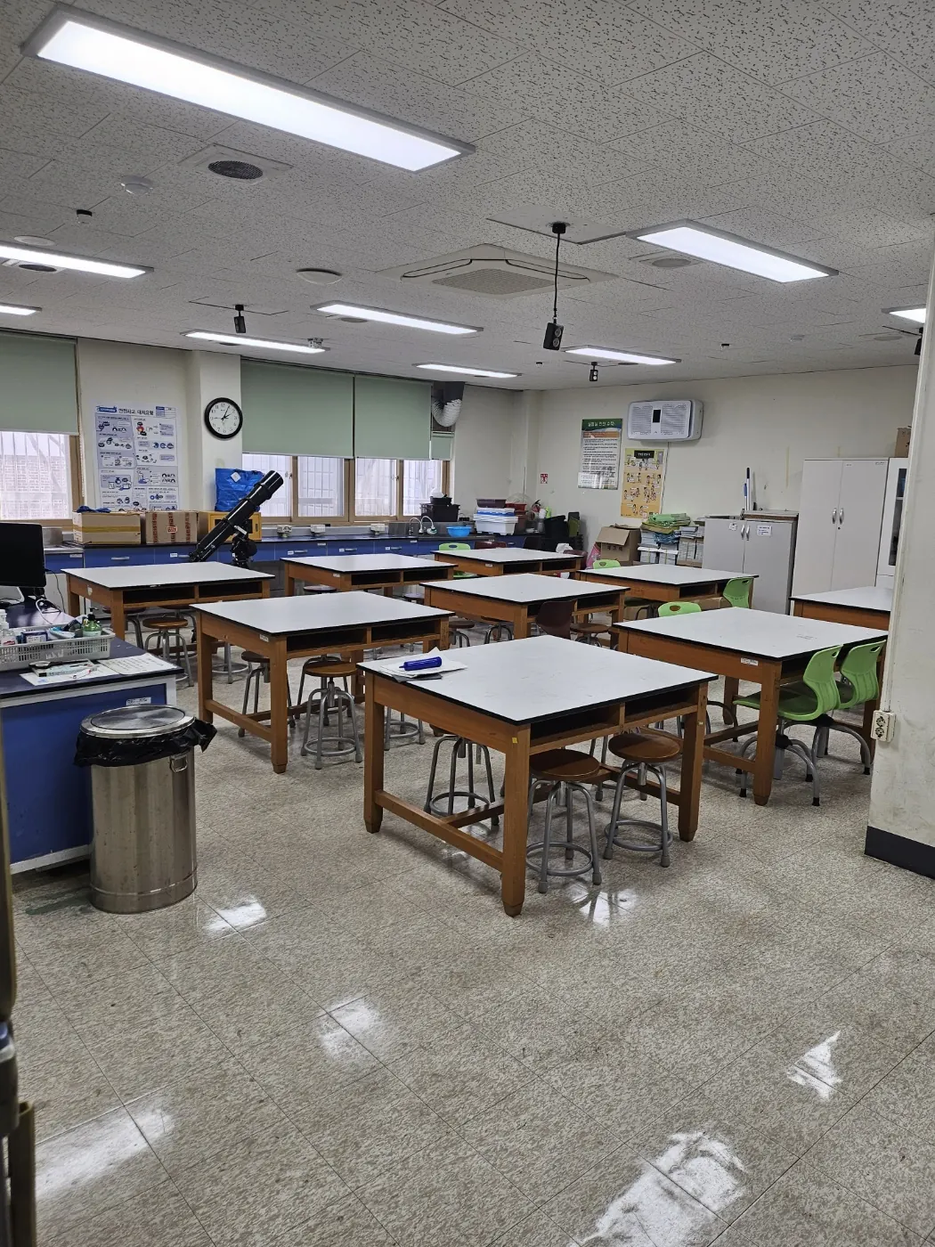 특별교실 정리 — 만촌동 학교청소 현장